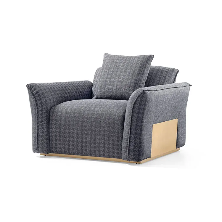 Modern nordic sofa set furniture luxury living room couches leather chesterfield sofa hotel leisure sofa