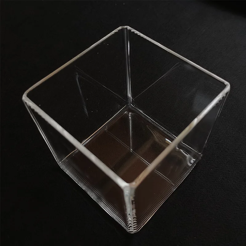 Fused quartz plate pickling quartz tank, large-size quartz cylinder, quartz square cylinder and quartz cleaning tank