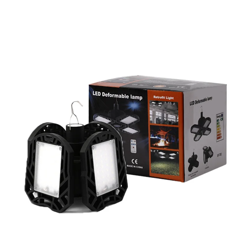 Goldmore7 Hot Selling Rechargeable Battery with Solar Panel And LED light Beads The Material is PP With Hook Camping BBQ Light