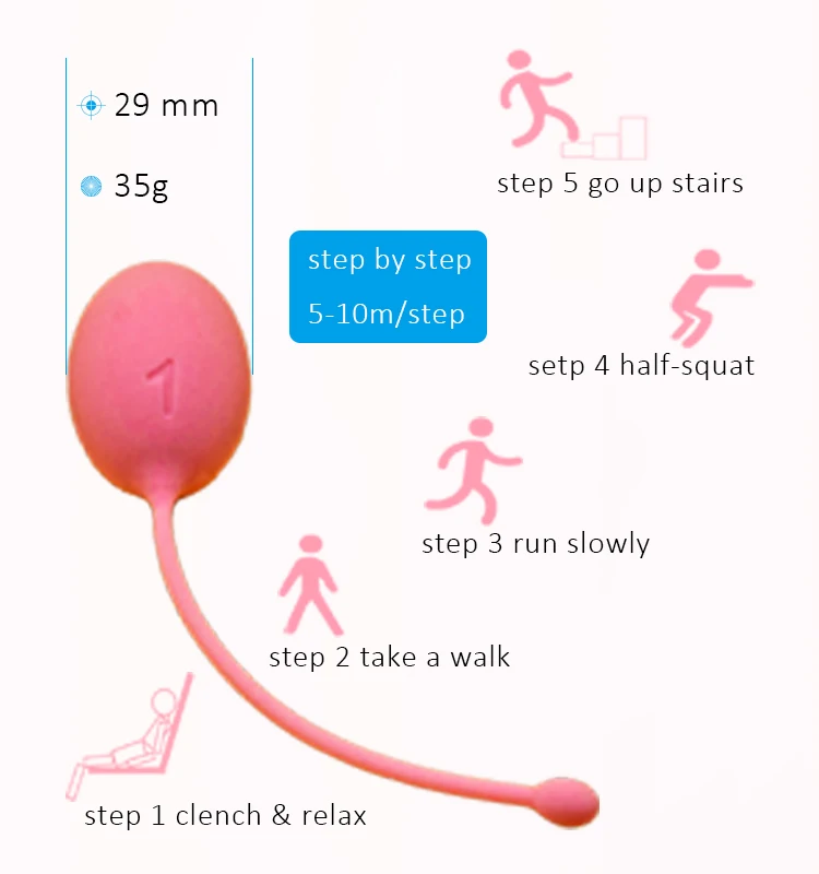 CE/ISO approved pelvic floor fox cherry exerciser women vagina vibrating tightness training  Kegel ball