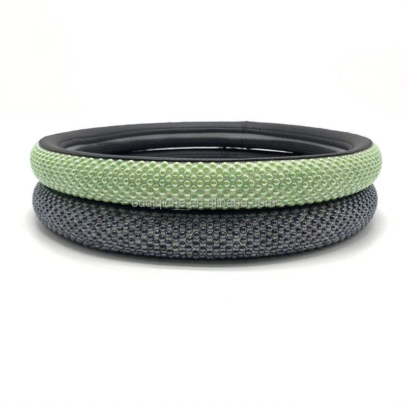 Wholesale Colorful Bead Car Steering Wheel Cover Bling Bling Steering Wheel Covers