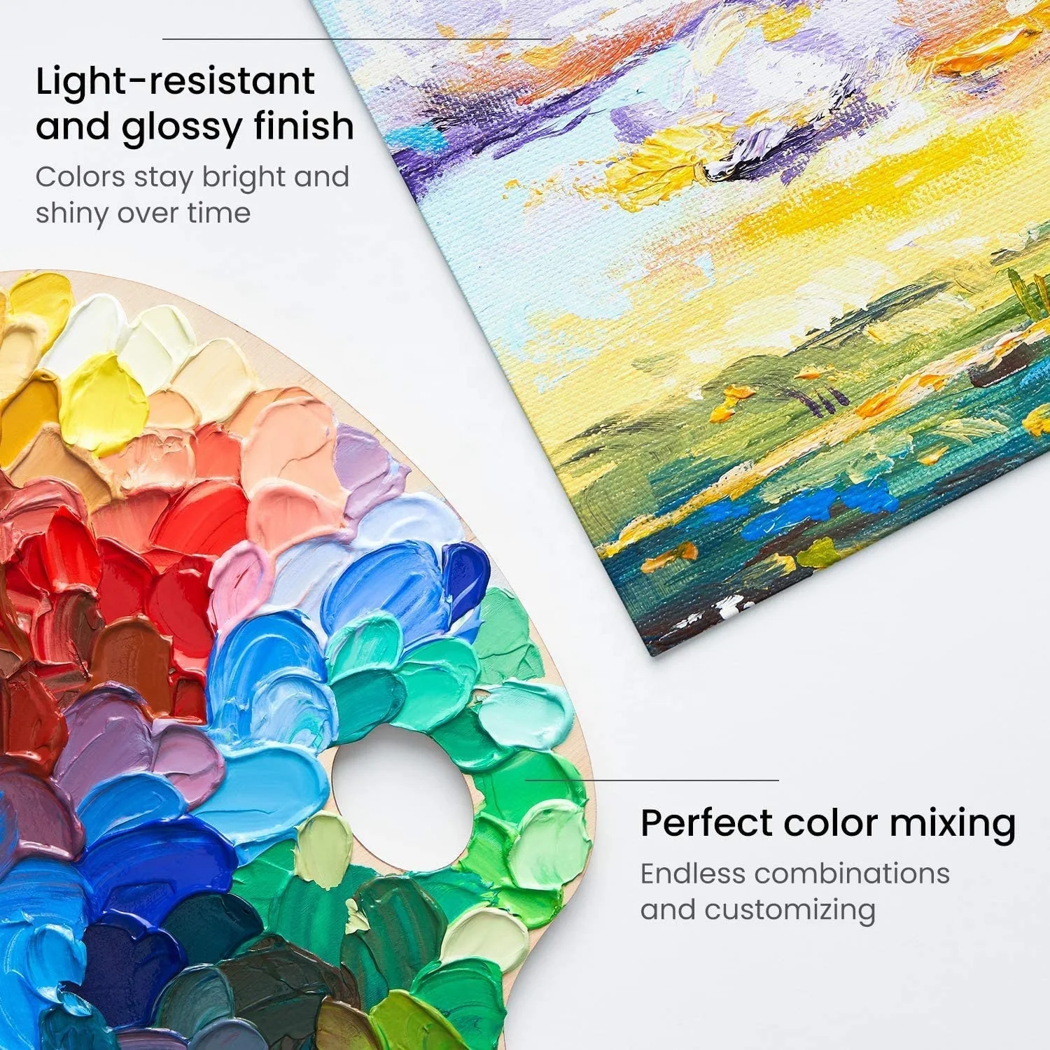 Acrylic Waterproofing Coating Waterproof Paint Acrylic Paints for Artist Acrylic Leather Paint for Canvas