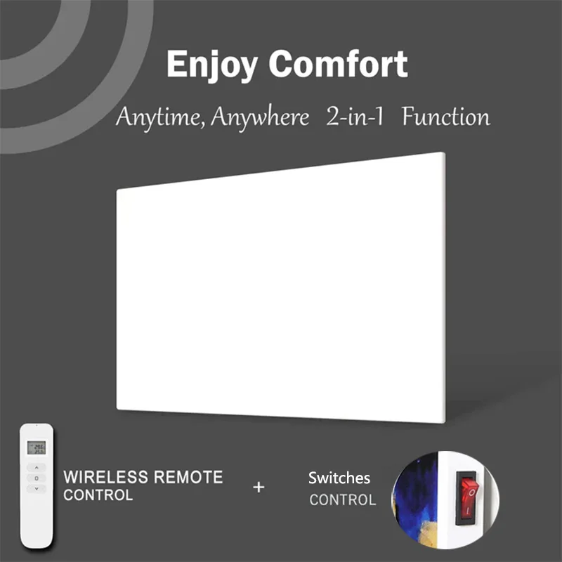 110V/220V/240V Customized Interior heater panel Wall picture Infrared heater Wholesale home electric heater