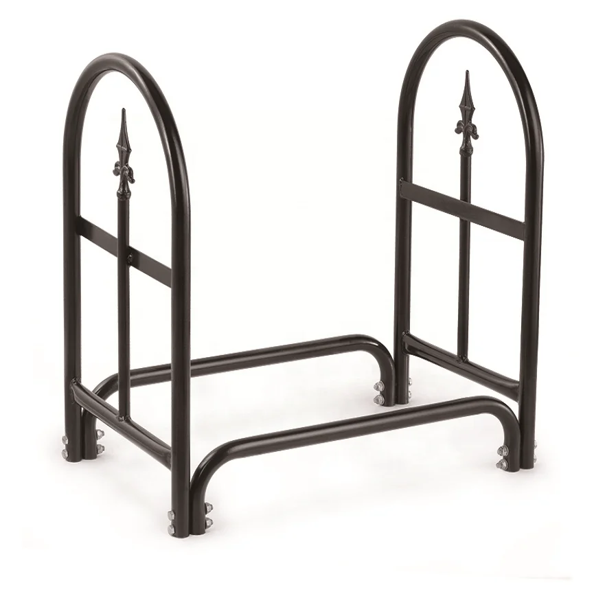 Log Storage Holder,Firewood Stacker for Fireplace Indoor Beauty Firewood Rack Log Holder