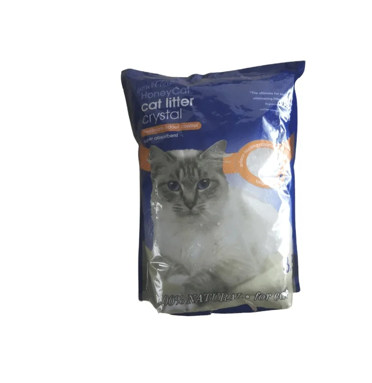 3.8L best selling Silica gel for cat crystal cat sand for cat toilet