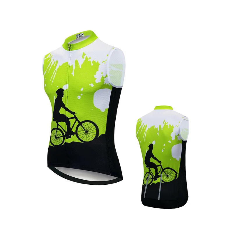 OEM Custom Lightweight Men Bicycle Top Windbreaker Waistcoat Outdoor Hiking Sleeveless Riding Vest Running Jackets Cycling Gilet