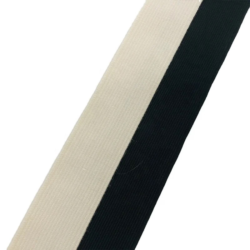 high strength para aramid webbing ribbon 35mm fire retardant aramid webbing black aramid Elastic Band  with elastic