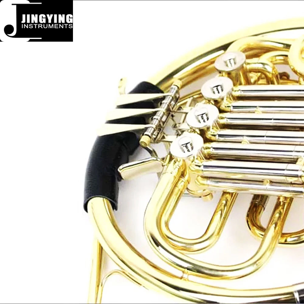 2022 Jingying Music Instrument Accessories,Black Cowhide French Horn Hand Guard Protective Cushion