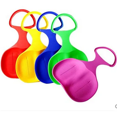 hot sale wholesale outdoor cheap  kids plastic snow sled