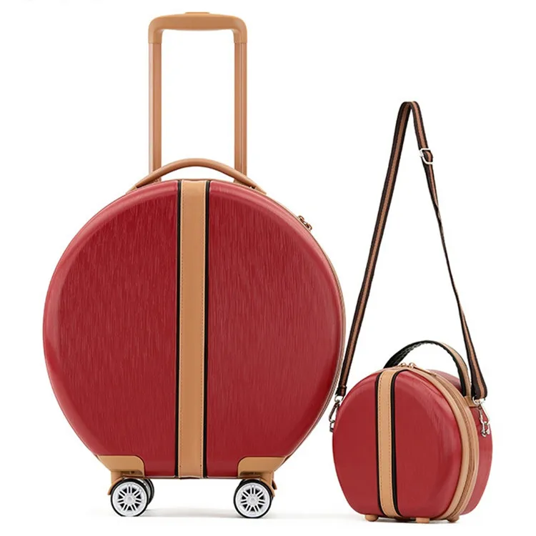 5-Dark Red Luggage-2