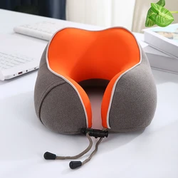 Wholesale Memory Foam Neck Pillow Head Chin Support Soft Pillow Sleeping Rest Airplane Car Travel Neck Pillow