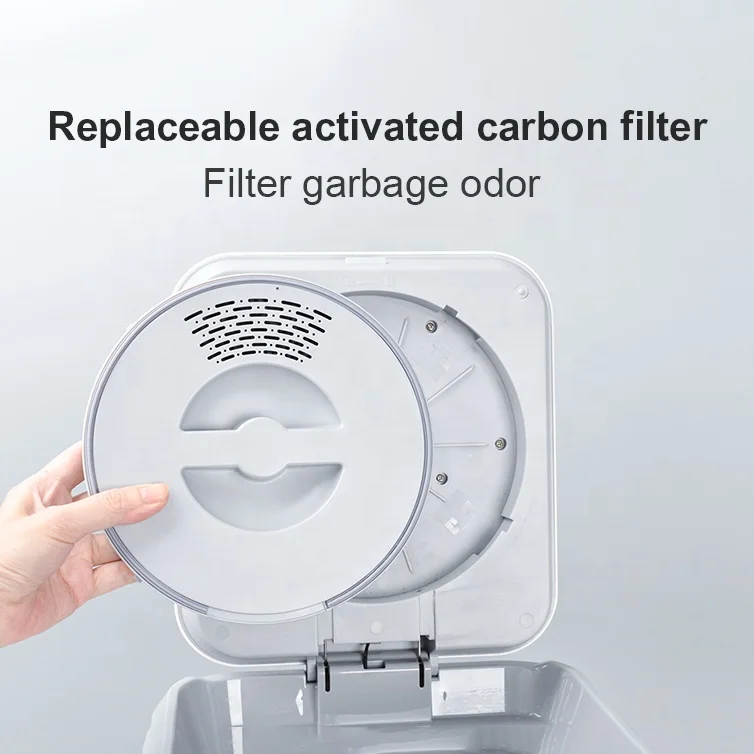 Best sell Composting Disposal Kitchen Household Fertilizer Recycle Grinder Liner Trash Can Disposer Compost Bin Food Waste Bin