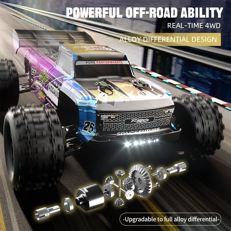JJRC C8803 Brushless Off Road 4wd High Speed 4x4 Adult Electric Kid Vehicle Remote Control Alloy Toy Rc Off-road Car