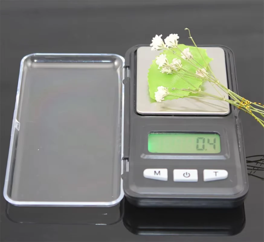 500pcs/0.01,200pcs/0.01G Portable Digital Milligram Scale High Precise LCD Jewelry Gold Diamond Pocket Jewelry Scale