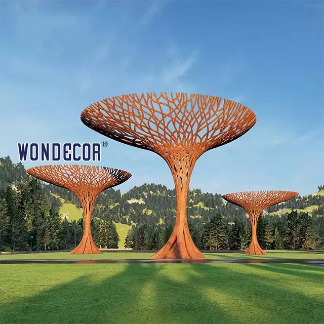wonders Hot selling large modern high-quality abstract  Bronze Tree Sculpture