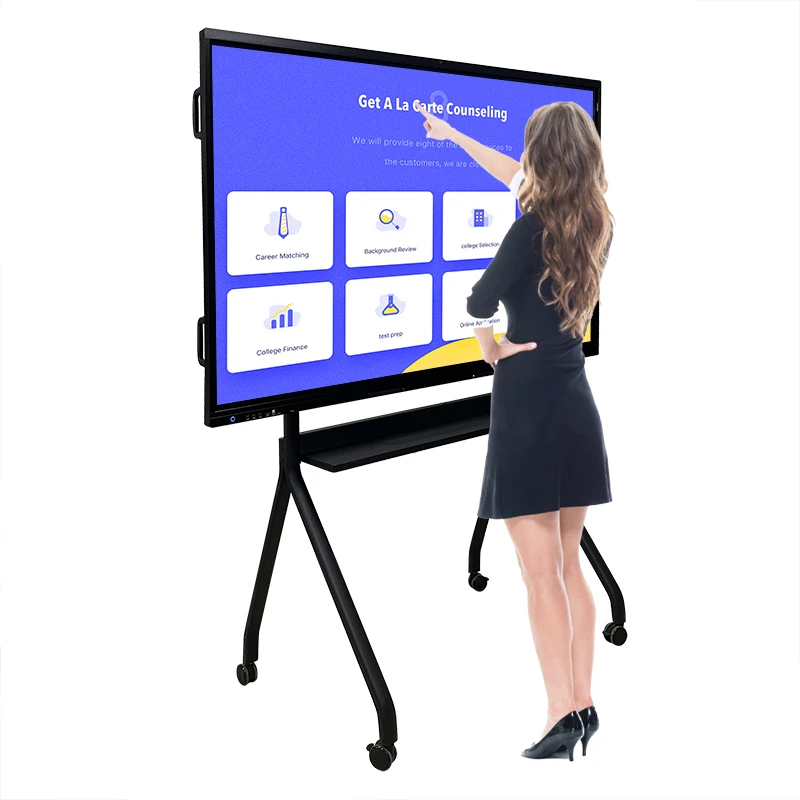 Factory Wholesale 55 65 75 86 98 110 Inch Class Android Lcd Multi Touch Digital Display Smart Board Interactive Whiteboard