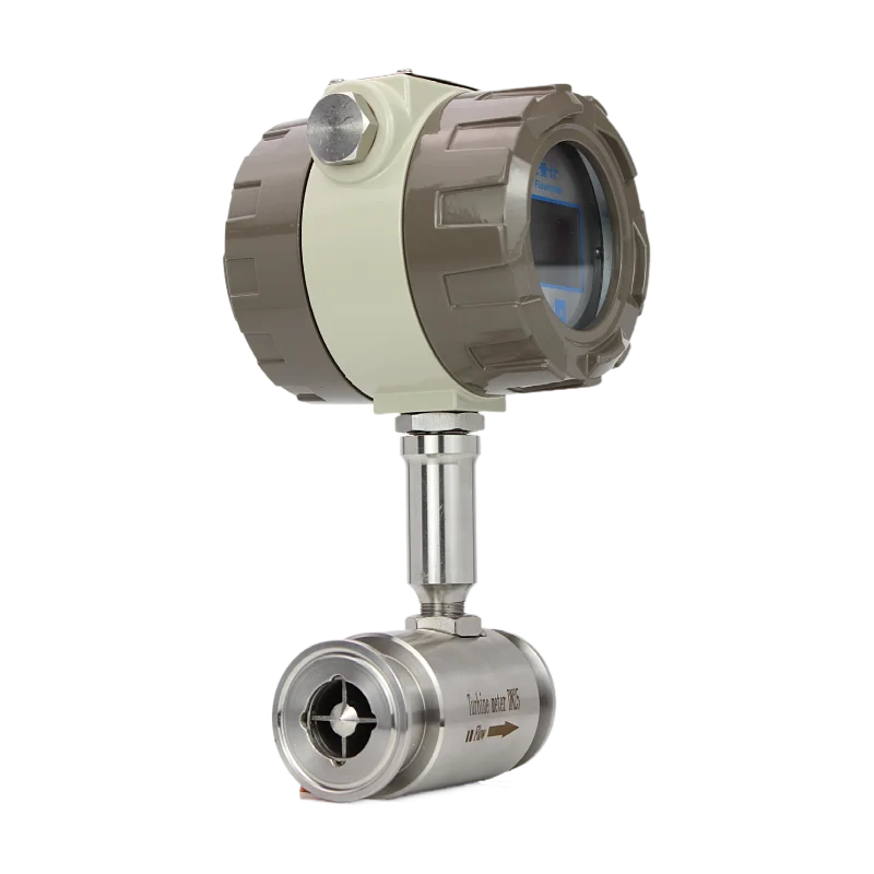 Цифровой 0.2% R Высокоточный фланцевый антикоррозийный водородный Жидкостный расходомер турбины