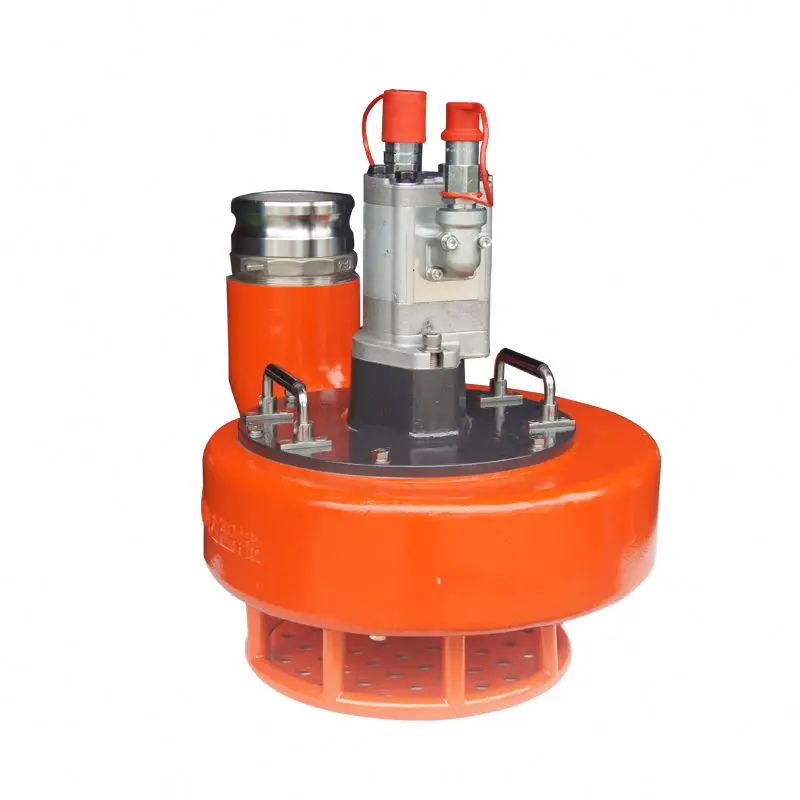 4 inch Solid water pump, hydraulic slurry water pump without electricity