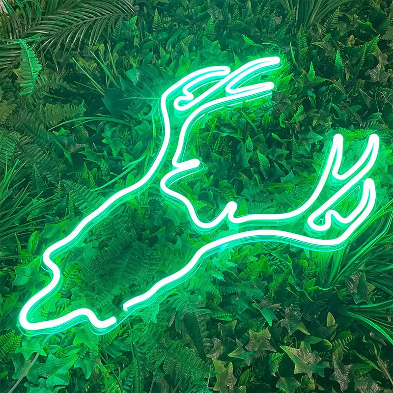 Newest Design Customize Acrylic Decorative Light Flex Strip Lighting Custom Christmas Led Neon Sign Light