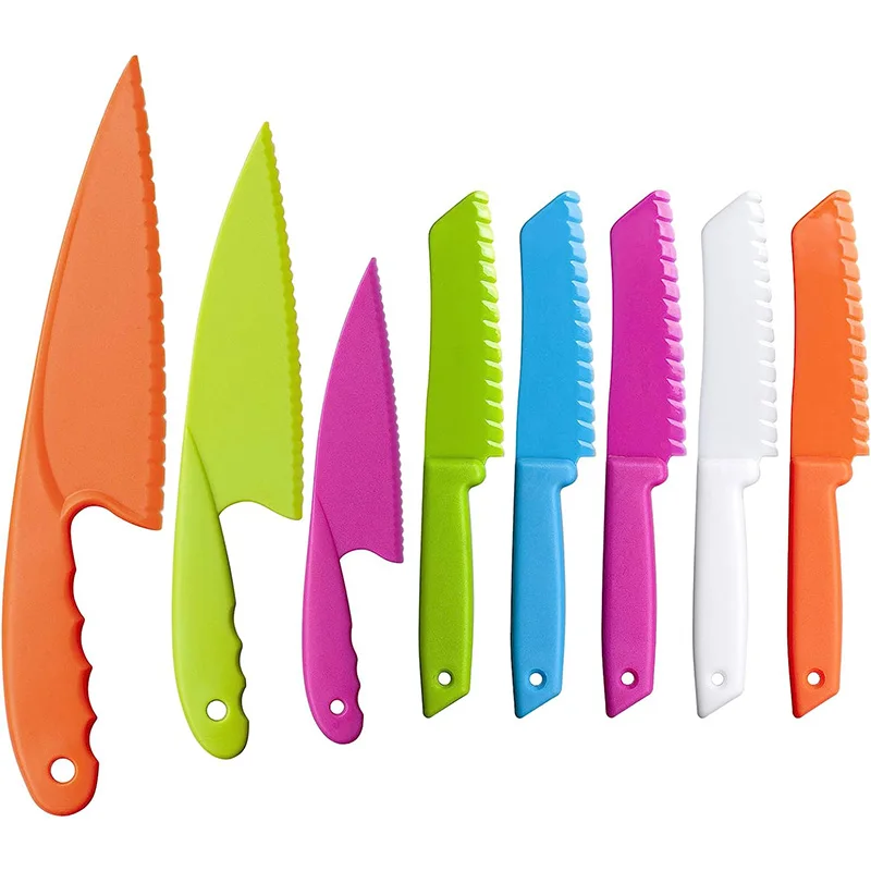 dishwasher safe toddler cooking knives miniature kitchen set for real cooking child children kitchen kids knife set