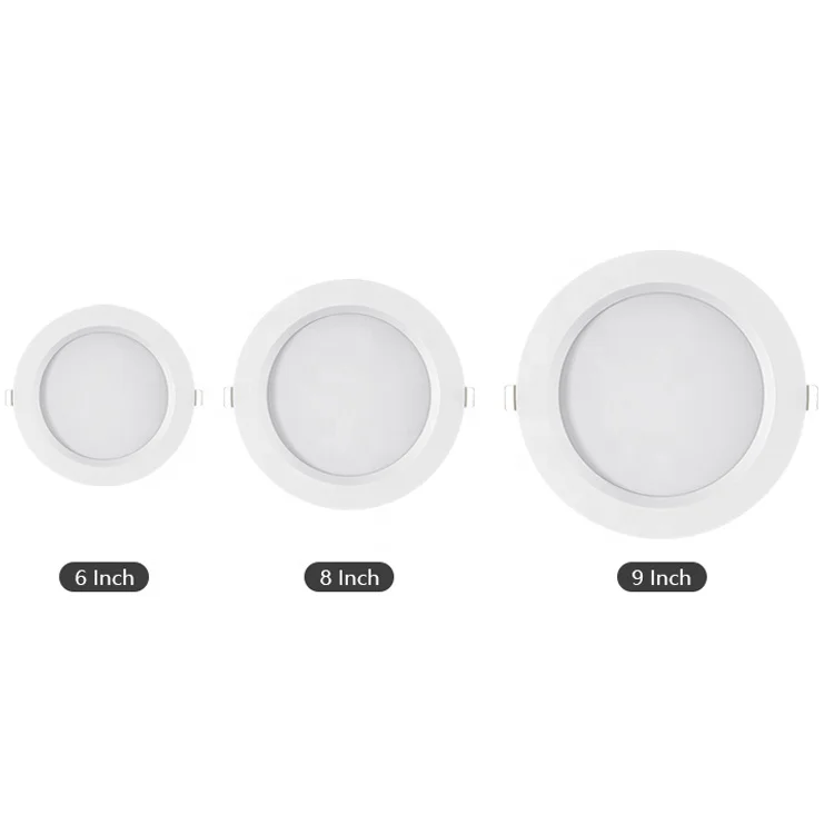 PNY 30w Waterproof Ip44 Rust Prevention Outdoor Recessed Ceiling Led Spotlight Smd Trimless Anti Glare Downlight