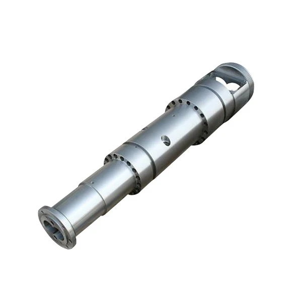 Cincinnati Bimetallic Conical Twin Screw and Barrel for PVC Pipe Board extruder