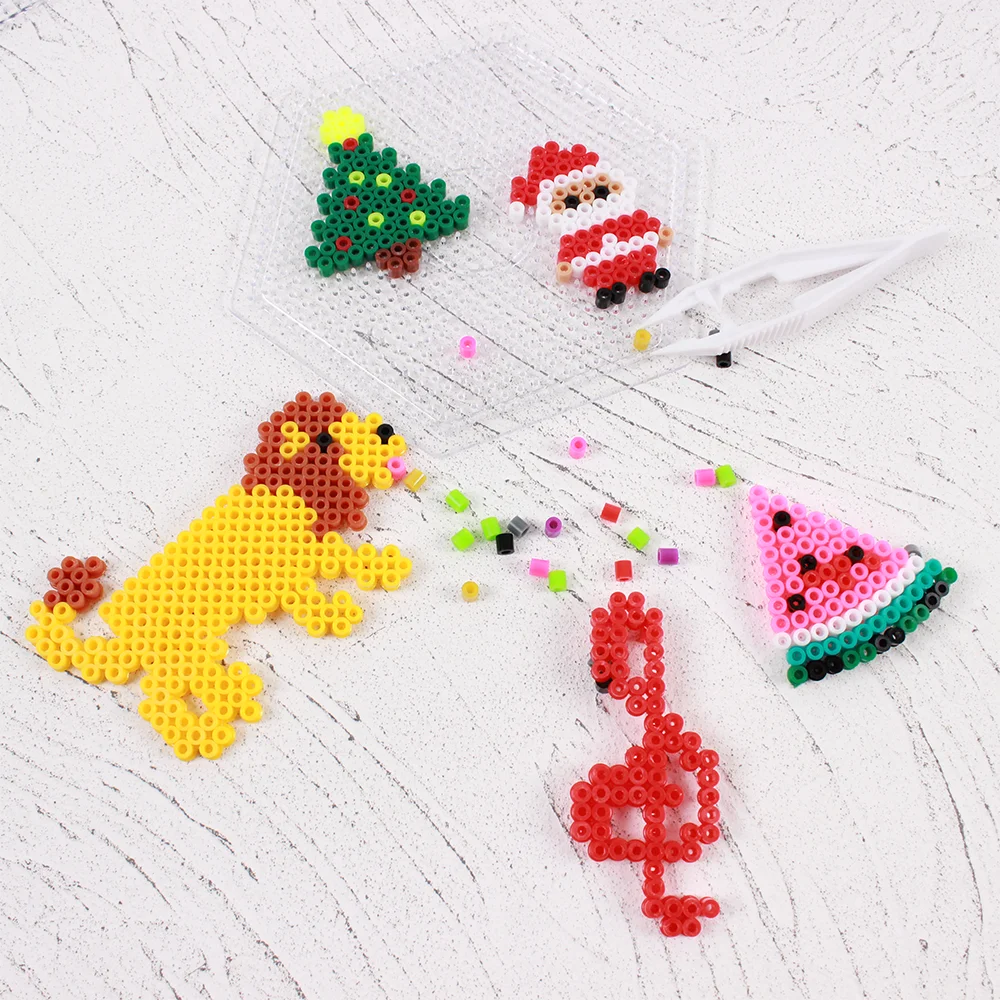 Fashion Kit Crafts animal Decorative Colorful Polymer Perler Beads For Sale