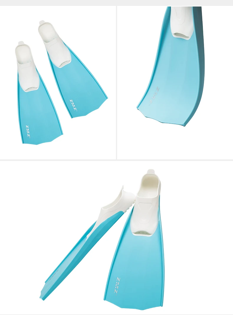 freediving swimming fins foot set snorkeling diving fins adult long freediving fins professional diving equipments