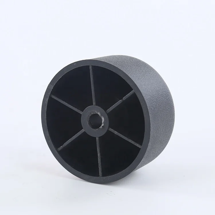 2022  new design  high quality furniture accessories black plastic sofa legs