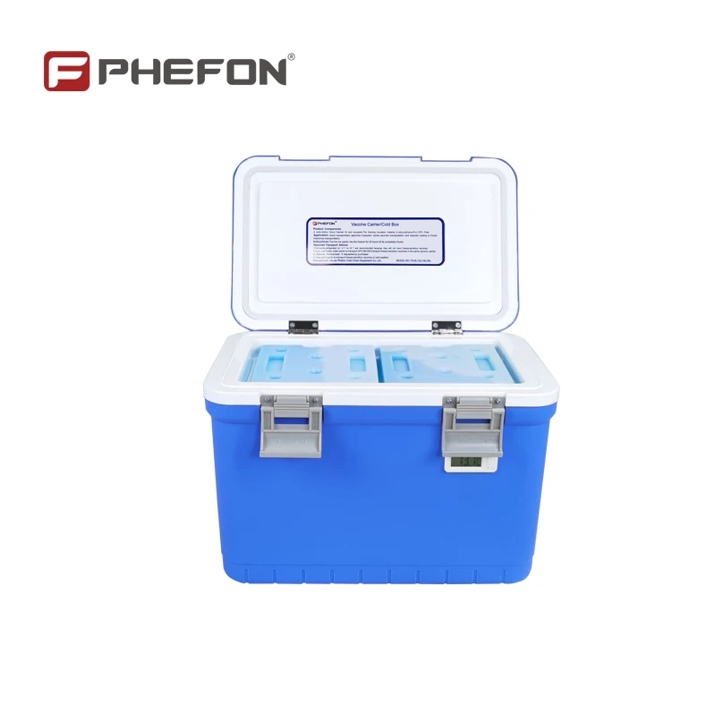 Hot Sale  18L  Medical Travel Cooling  box with temperature display cooler box