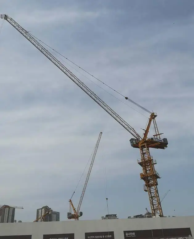 famous brand 14ton tower crane XGL190-14S good price on sale
