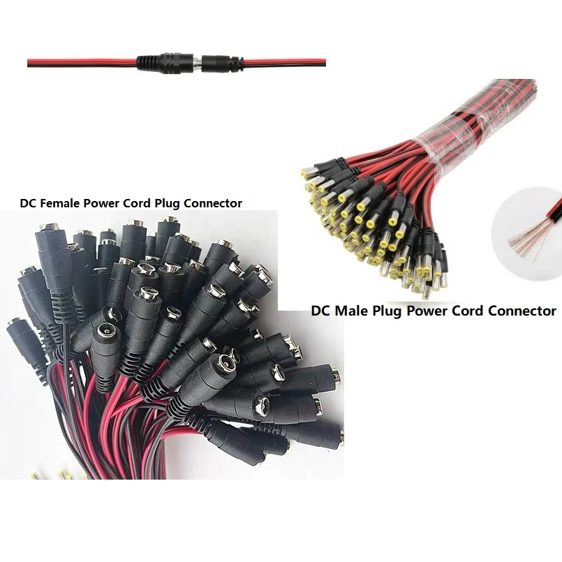 China ac power plug female wire plug monitor power waterproof box core CCTV accessories