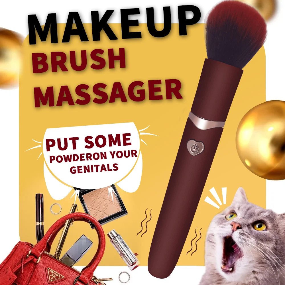 New Bullet Vibrator Sex Toy Women 10 Speed Discreet Sex Toy Mini Lipstick Vibrator Waterproof Make Up Brush Vibrator