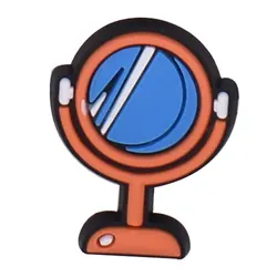 Girls Women Pvc Make Up Lipstick Accessories High Heel Crown Decorations Fit Clogs Garden Ornaments Shoe Charms