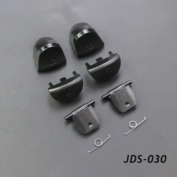 Black Replace Buttons R1 L1 R2 L2 Triggers Button with 2 Spring For PS4 Pro Slim Controller Game Accessaries
