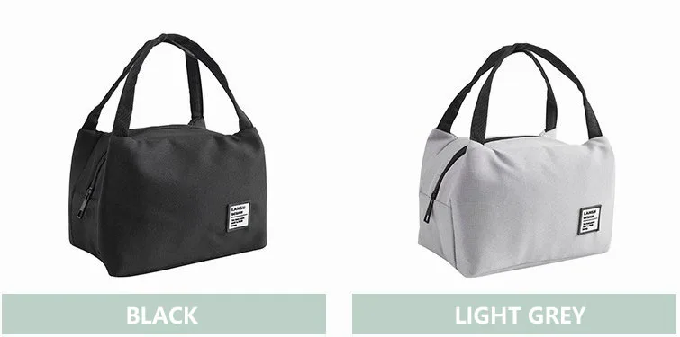 Factory Direct Sales Portable Logo Custom Aluminum Foil Heat Insulation Oxford Lunch Cooler Bag