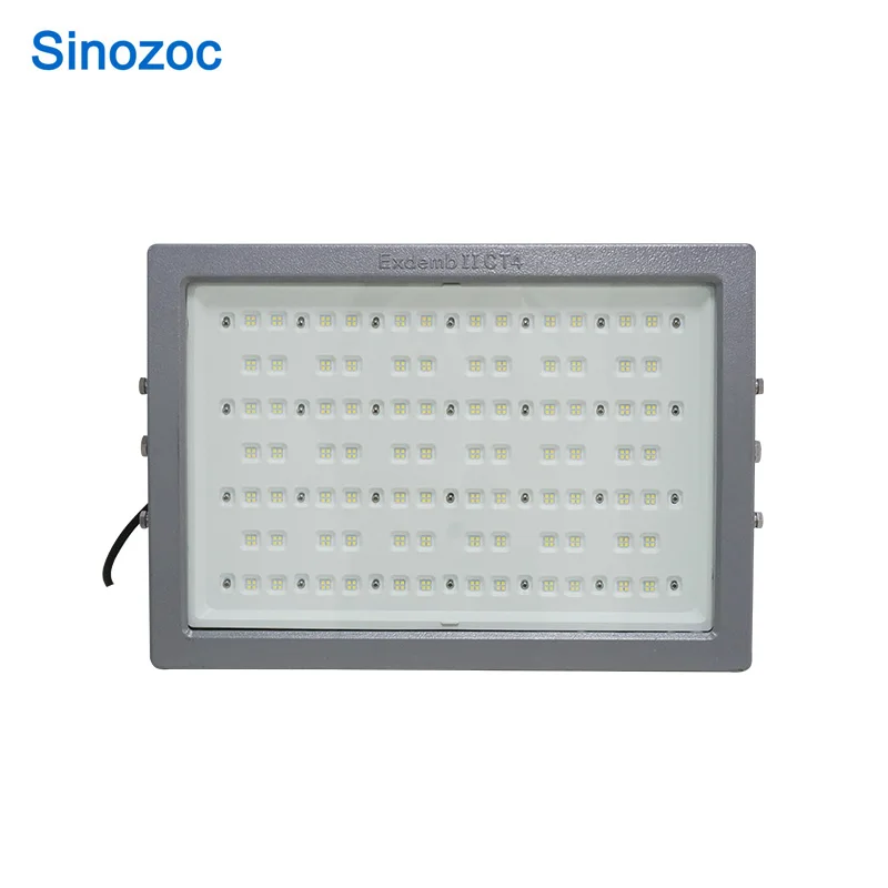 Sinozoc 50W 80W 100W  Gas Station Lamps LED Explosion-proof Lights ATEX for Explosive Atmosphere