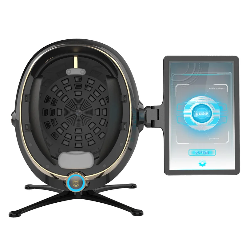 Portable 3d Ai Face Skin Diagnostics Analyzer Facial Tester Scanner Magic Face Mirror Device Skin Analysis Machine Skin Analyzer