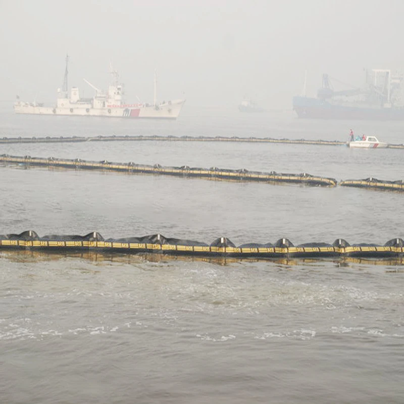 WGJ1500 H Rubber Material Oil Spill Equipment Trash Floating Float Contain Price Containment Boom