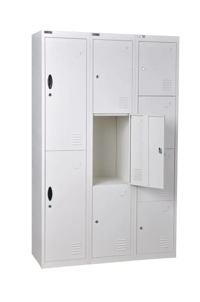 Metal locker cabinet 24 doors for gym steel commercial clothes storage locker