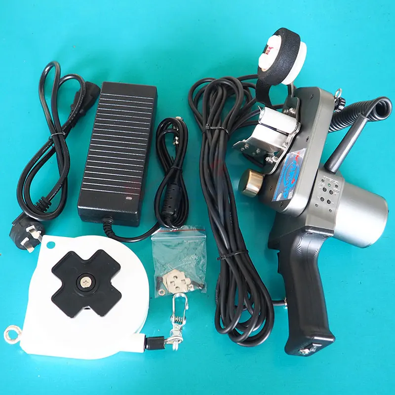 HW-H35 небольшого размера Портативный лента упаковочные ремни сварочный аппарат провода навивочная машина