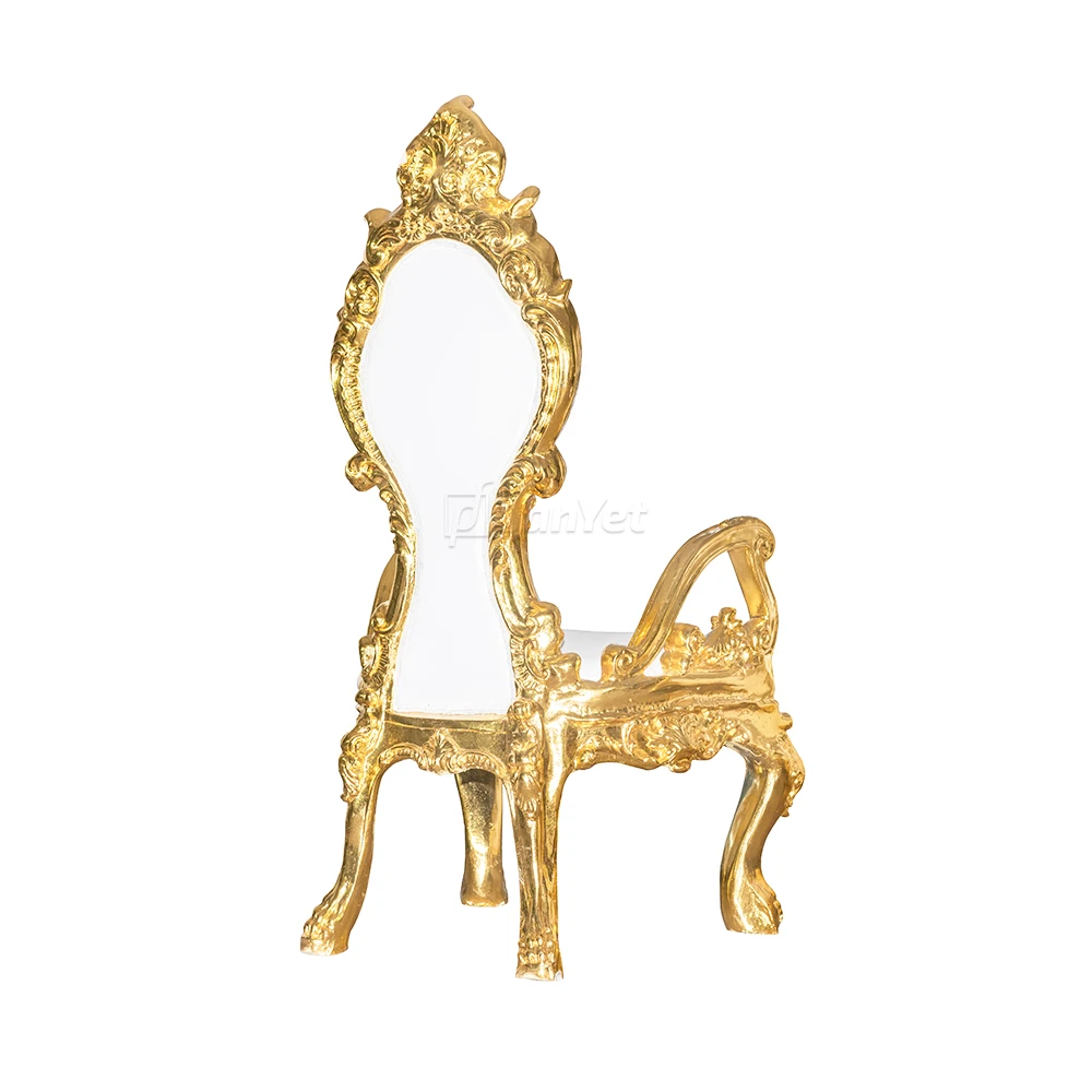 Wholesale Baroque Golden Jaguar Throne Chair For Sale