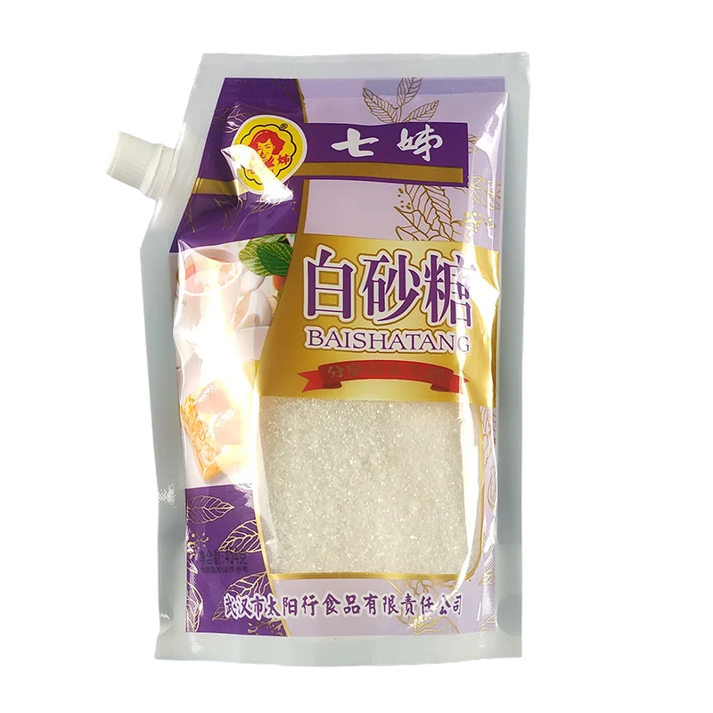 Заводская Прямая продажа от производителя Qizi белый очищенный кристаллический тростниковый