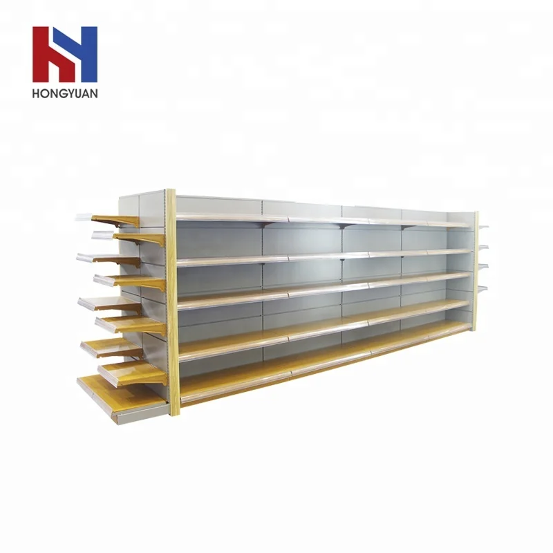 Wholesale price customized size supermarket tego metal shelf