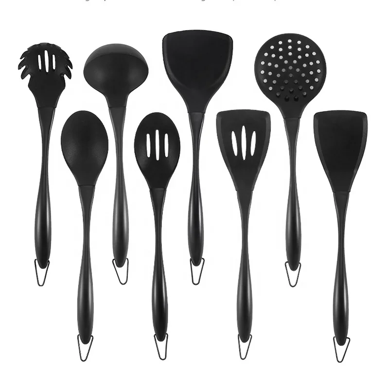 Антипригарная силиконовая лопатка, резиновые шпатели, ложка-Лопатка, термостойкая лопатка, набор из 8 шпателей