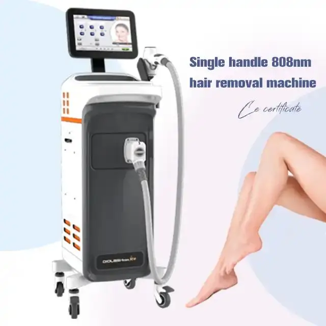 Beauty salon 4 wavelengths laser diode 808nm 755 808 940 1064 professional laser hair removal equipment