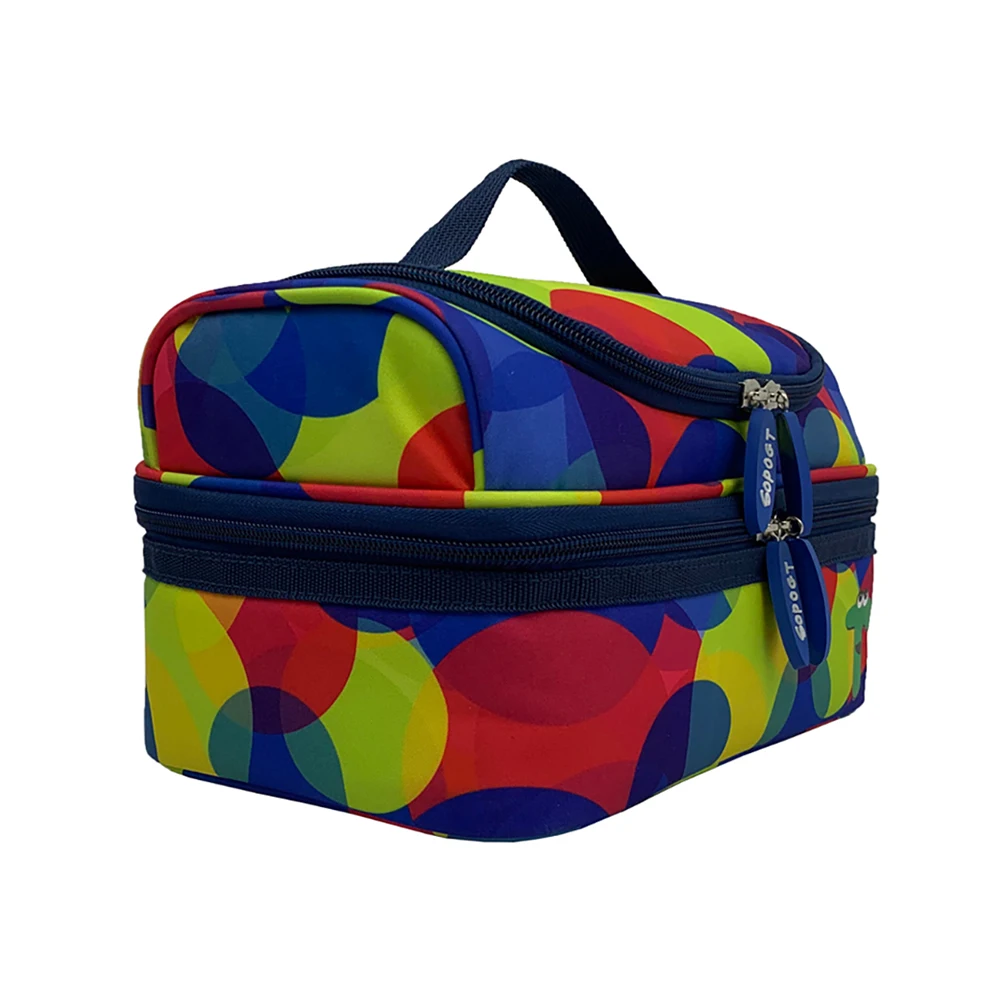 High Quality Cartoon Cute School Lunch Kids Cooler Bag Thermal Insulated Waterproof Picnic Lunch Bag