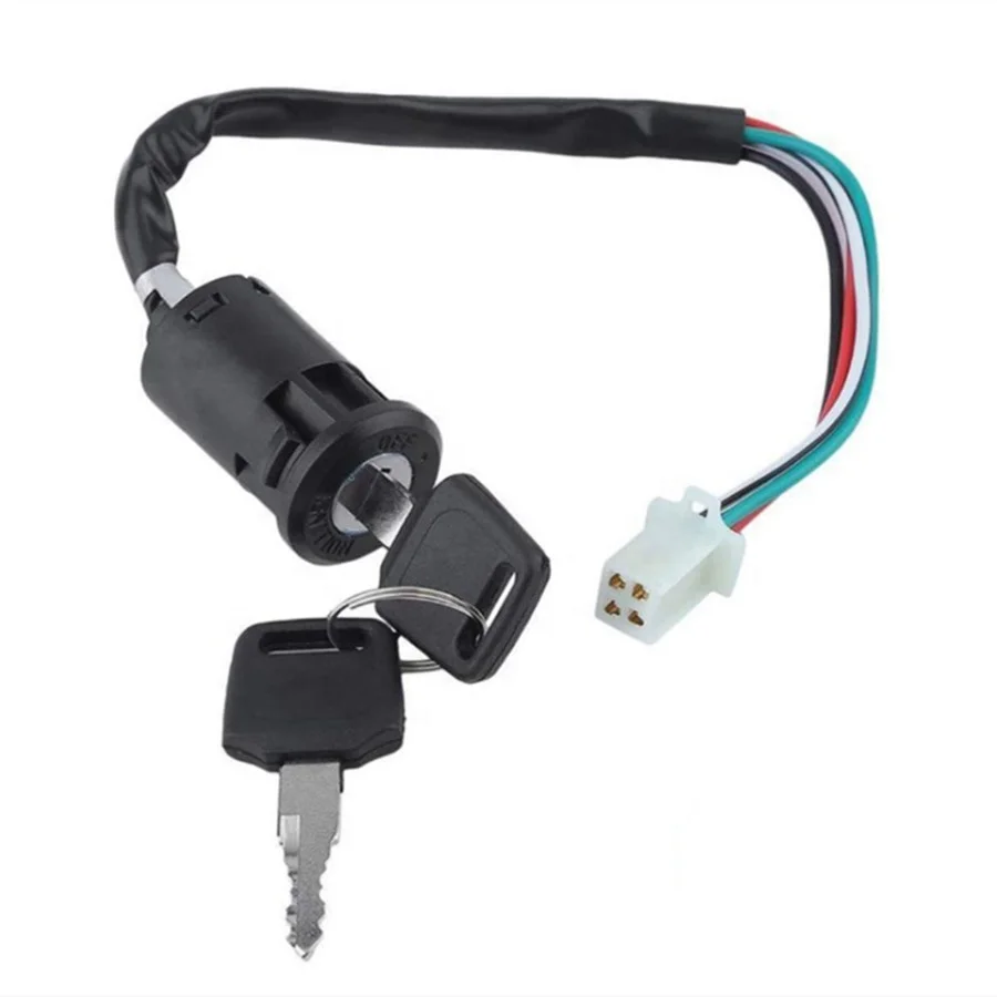 TERFU Motorbike Ignition Key Wire For Yamaha Kawasaki Suzuki 50cc 250cc ATV Cross Country