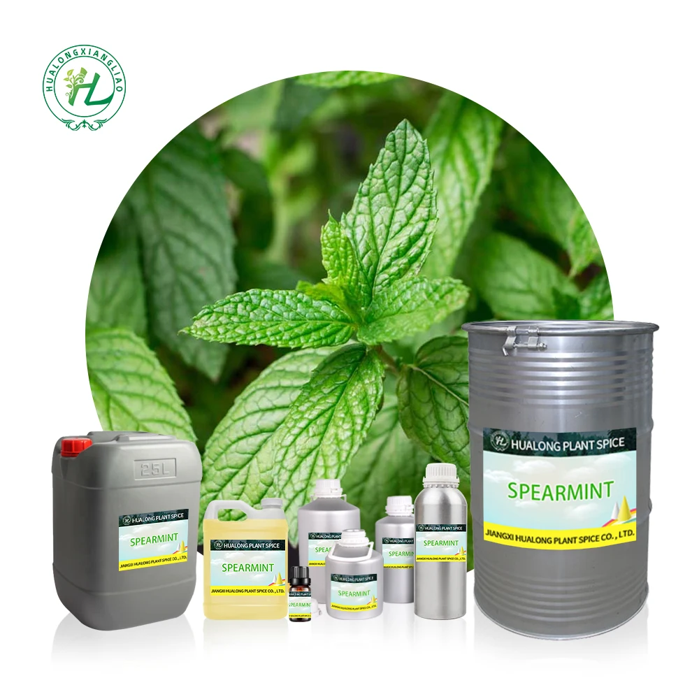 Масло китайских зеленых мятных конфет 100% экстракт растений Mentha Spicata 1 кг эфирное масло мяты чистое для волос лица