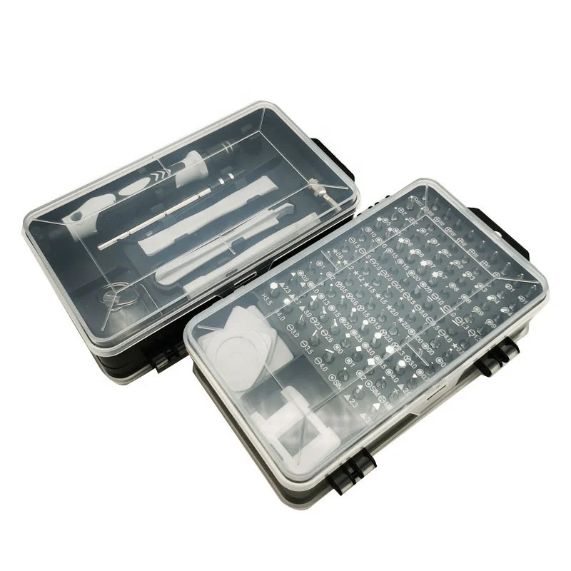 Professional 115 pcs Watch Mobile Phone Dismantling Maintenance Tools Precision Screw Driver Set